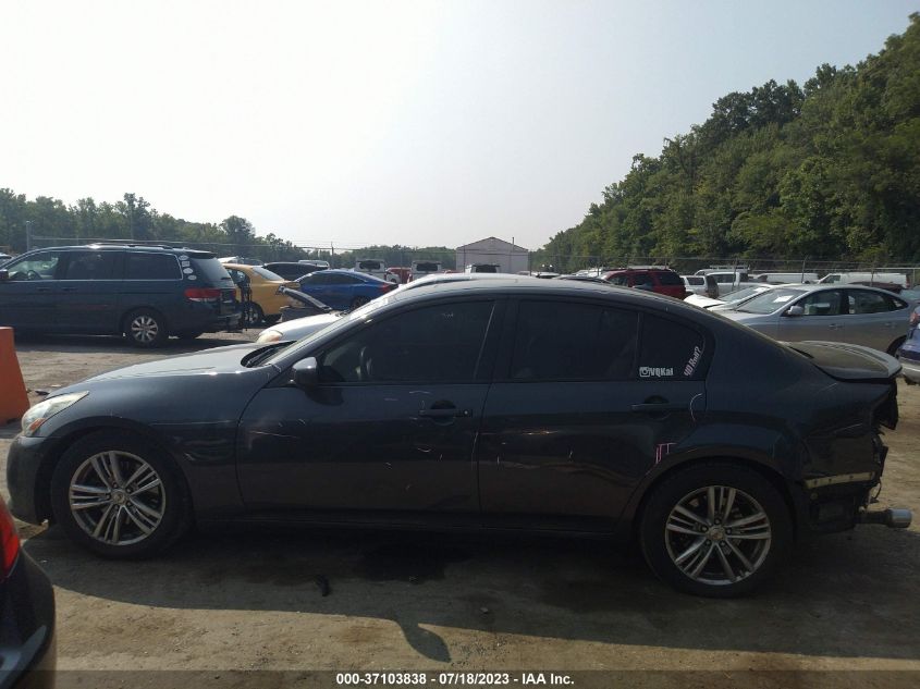 2013 INFINITI G37 SEDAN JOURNEY JN1CV6AP5DM712129