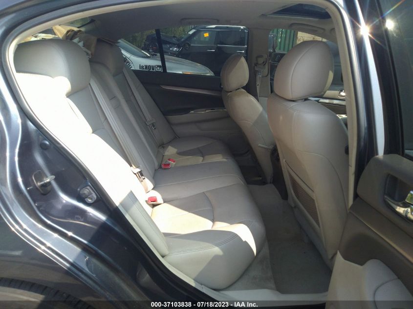2013 INFINITI G37 SEDAN JOURNEY JN1CV6AP5DM712129