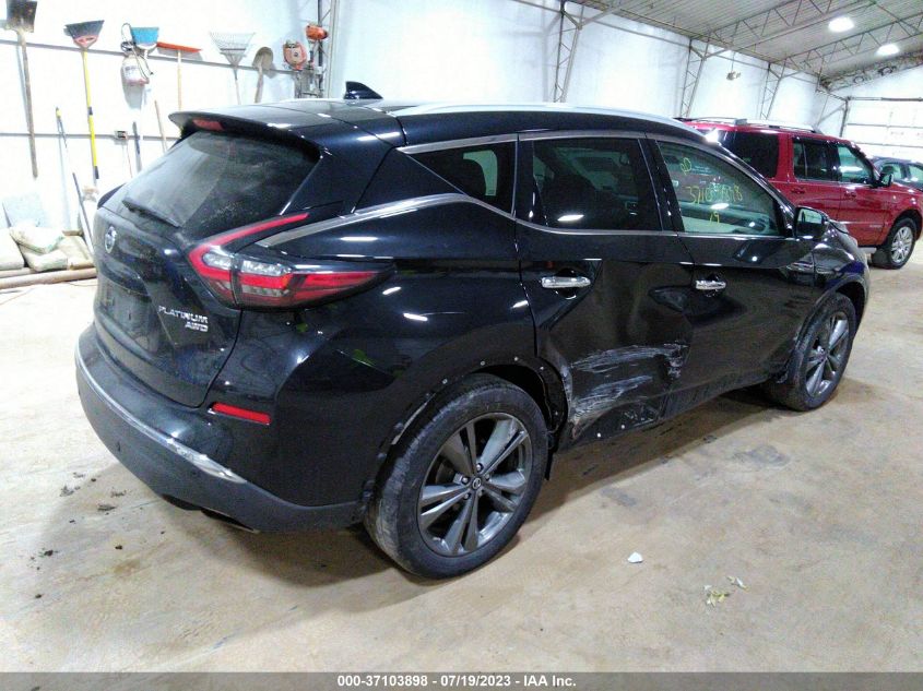 2019 NISSAN MURANO PLATINUM - 5N1AZ2MS2KN119462