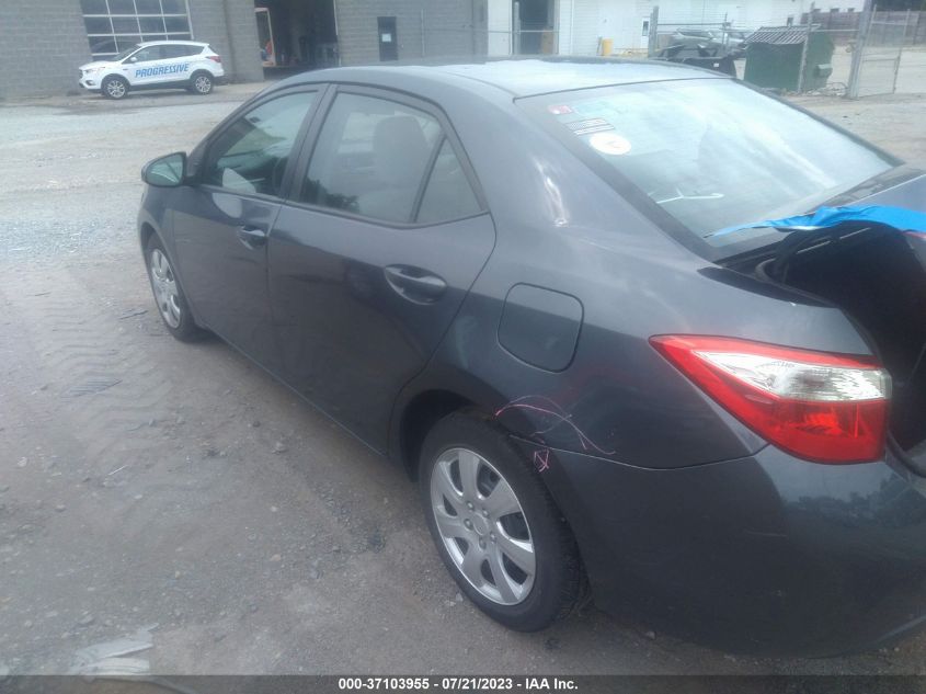 2014 TOYOTA COROLLA L/LE/S/S PLUS/LE PLUS - 2T1BURHE7EC153165