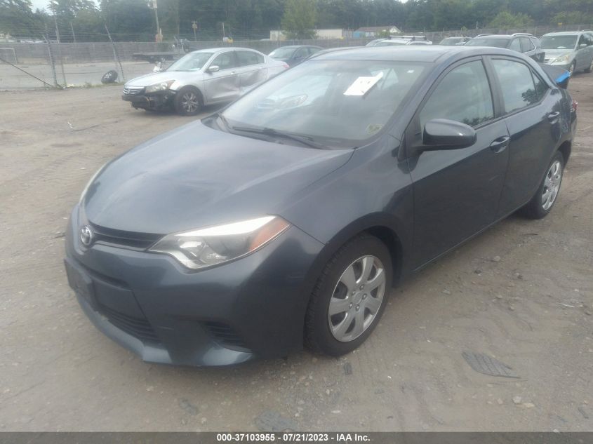 2014 TOYOTA COROLLA L/LE/S/S PLUS/LE PLUS - 2T1BURHE7EC153165