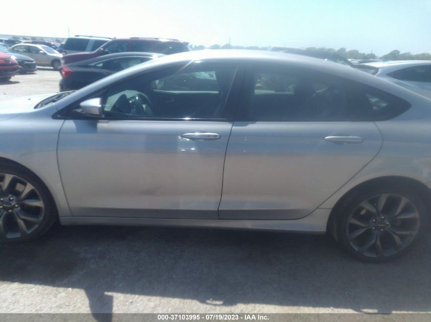 2015 CHRYSLER 200 S - 1C3CCCBG2FN572963