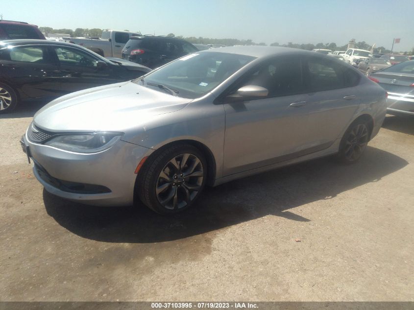2015 CHRYSLER 200 S - 1C3CCCBG2FN572963