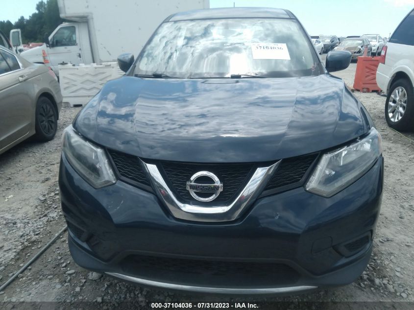 2016 NISSAN ROGUE SV/SL/S - KNMAT2MT5GP703462