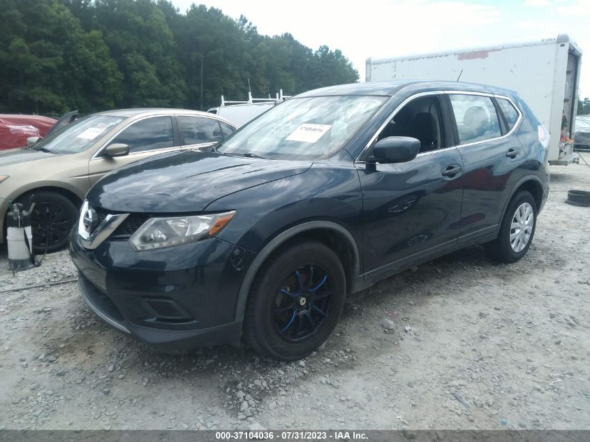 2016 NISSAN ROGUE SV/SL/S - KNMAT2MT5GP703462