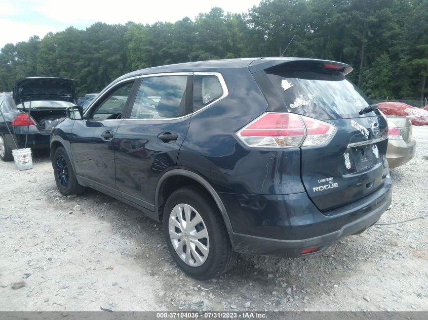 2016 NISSAN ROGUE SV/SL/S - KNMAT2MT5GP703462