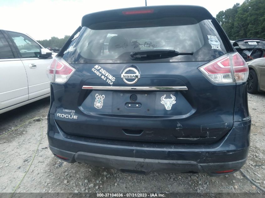 2016 NISSAN ROGUE SV/SL/S - KNMAT2MT5GP703462