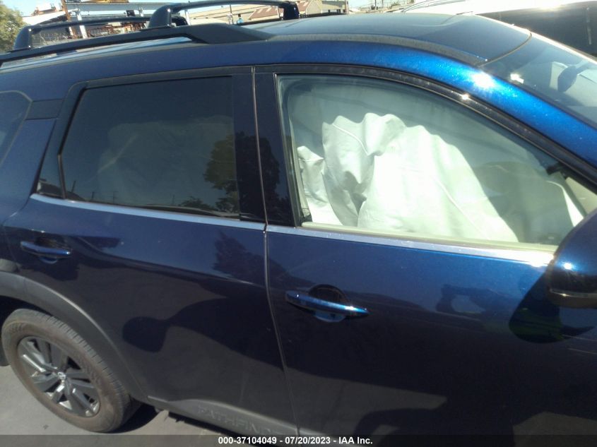 2022 NISSAN PATHFINDER SV - 5N1DR3BB5NC214538