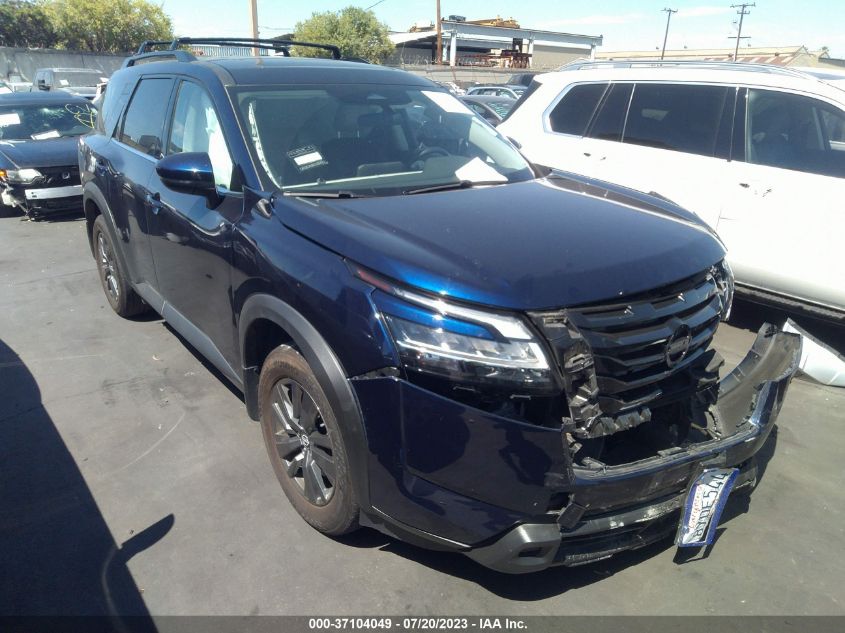 2022 NISSAN PATHFINDER SV - 5N1DR3BB5NC214538