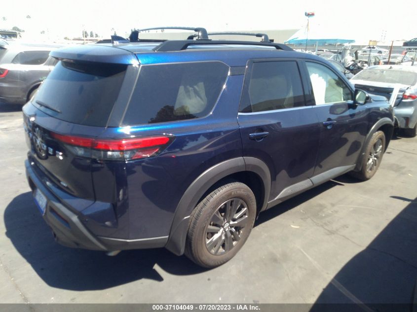 2022 NISSAN PATHFINDER SV - 5N1DR3BB5NC214538