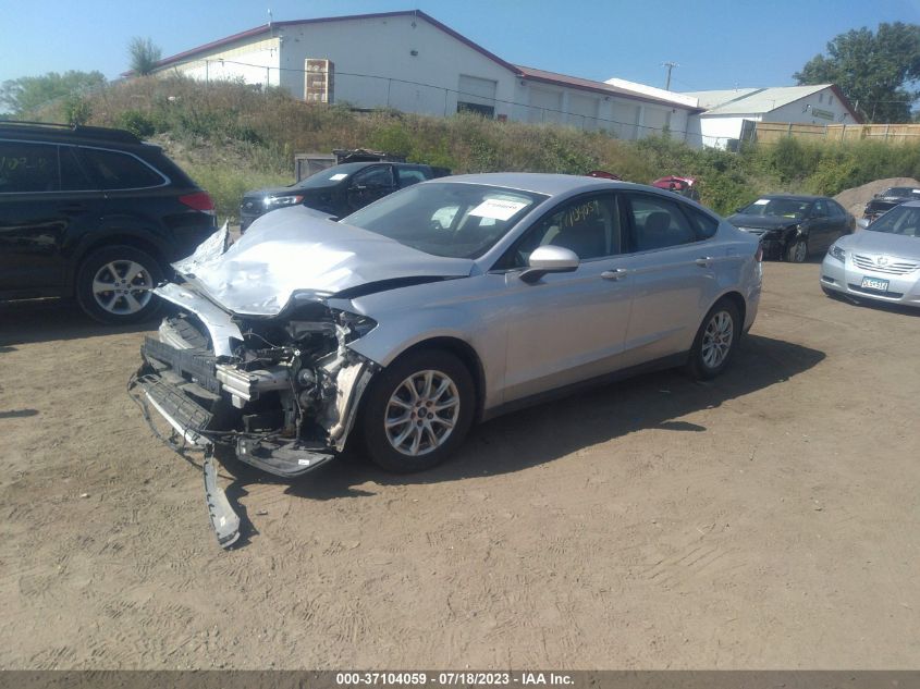 2016 FORD FUSION S - 3FA6P0G76GR261495