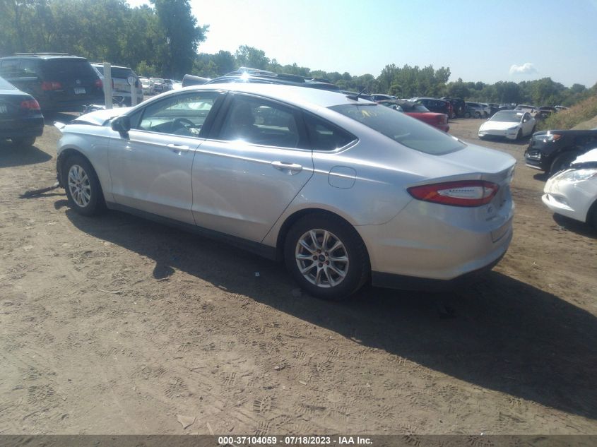 2016 FORD FUSION S - 3FA6P0G76GR261495