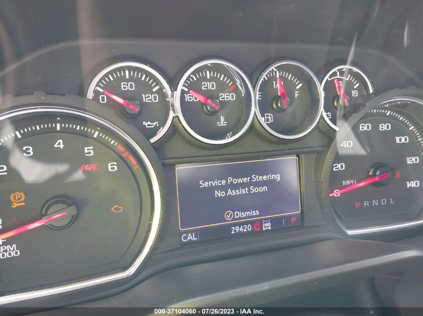 2022 CHEVROLET SILVERADO 1500 LTD CUSTOM - 3GCPYBEKXNG104513