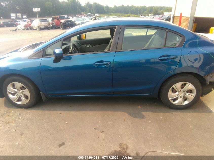2015 HONDA CIVIC SEDAN LX - 19XFB2F58FE036196