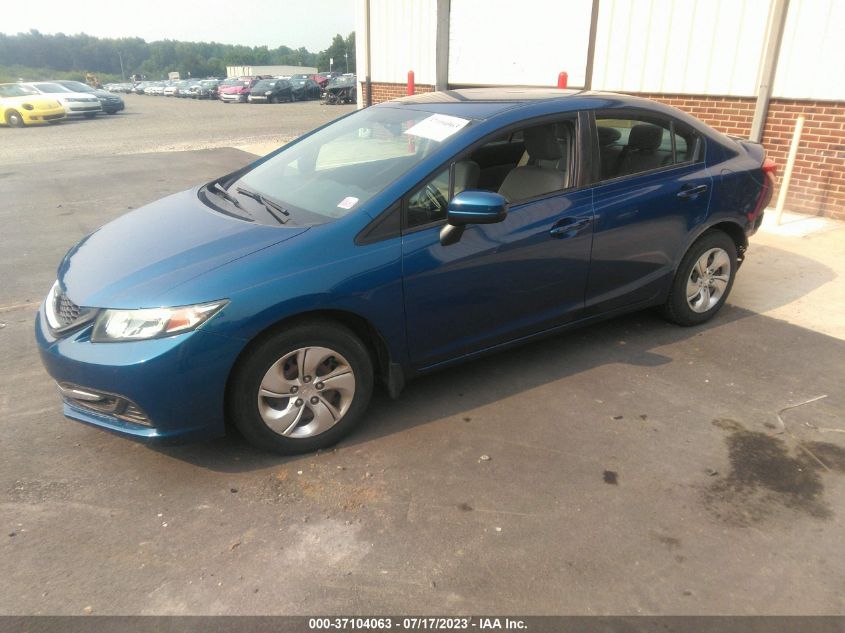 2015 HONDA CIVIC SEDAN LX - 19XFB2F58FE036196