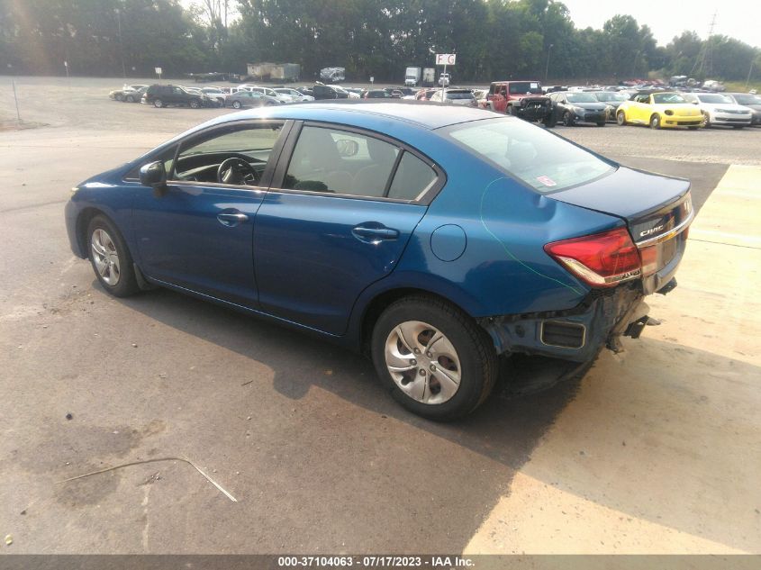 2015 HONDA CIVIC SEDAN LX - 19XFB2F58FE036196