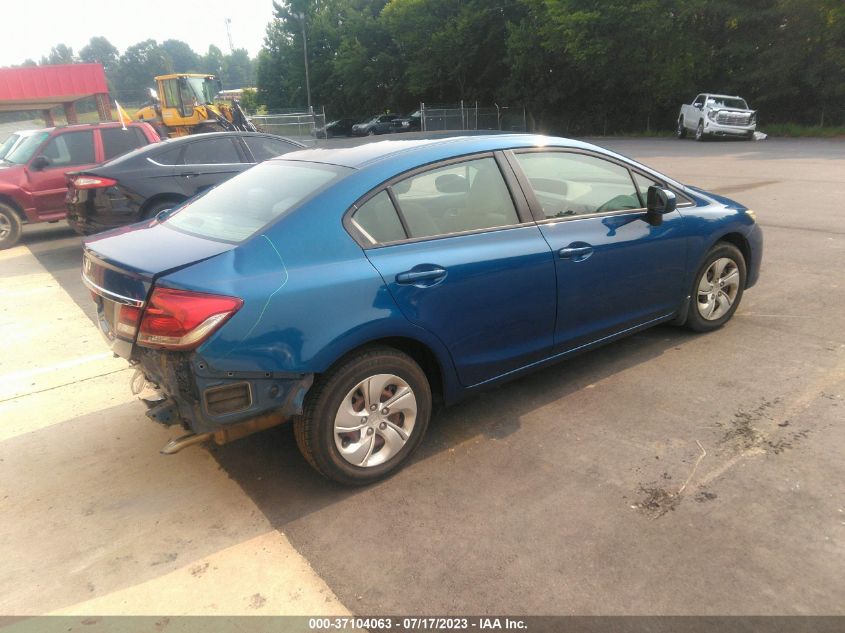 2015 HONDA CIVIC SEDAN LX - 19XFB2F58FE036196