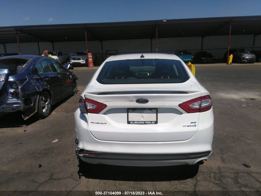 2015 FORD FUSION SE HYBRID - 3FA6P0LU3FR105974