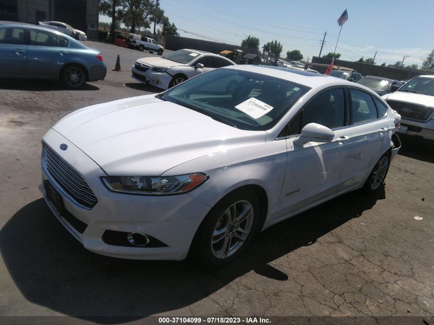 2015 FORD FUSION SE HYBRID - 3FA6P0LU3FR105974