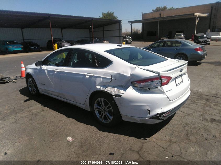 2015 FORD FUSION SE HYBRID - 3FA6P0LU3FR105974