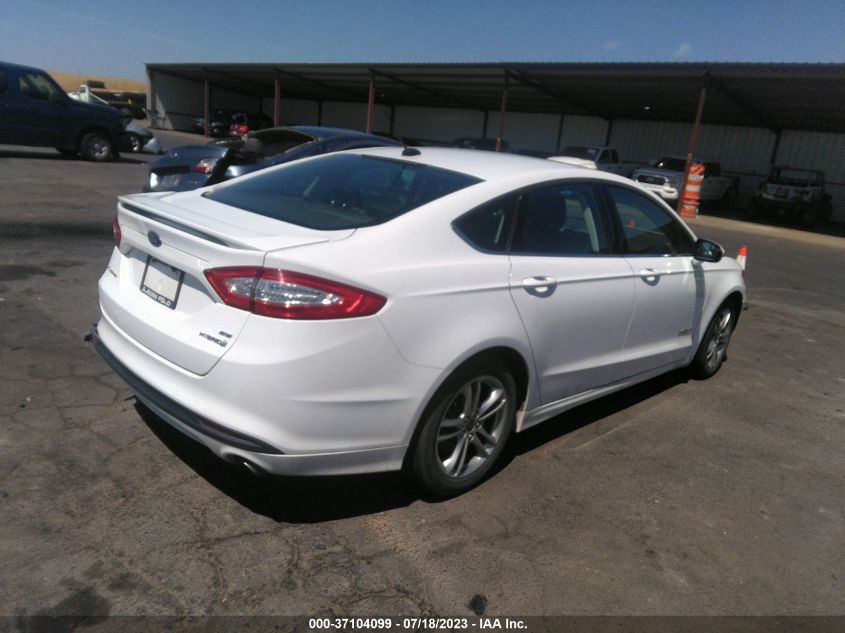 2015 FORD FUSION SE HYBRID - 3FA6P0LU3FR105974