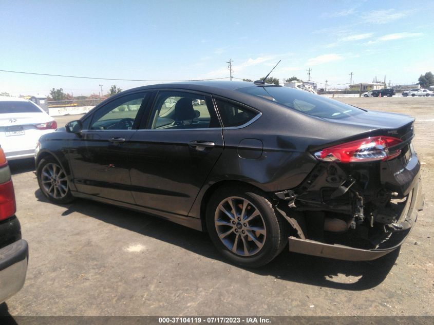 2017 FORD FUSION SE - 3FA6P0HD5HR299774