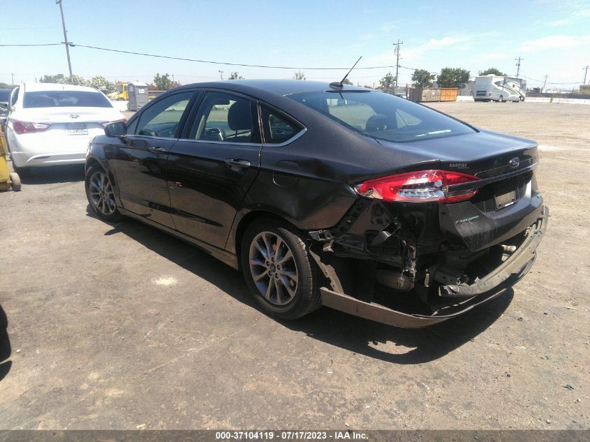 2017 FORD FUSION SE - 3FA6P0HD5HR299774