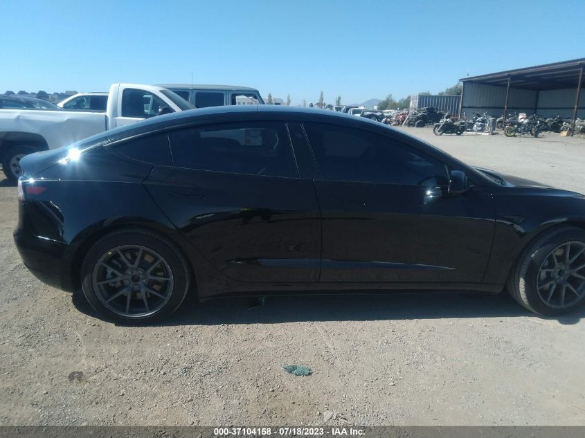 2022 TESLA MODEL 3 - 5YJ3E1EA8NF148119