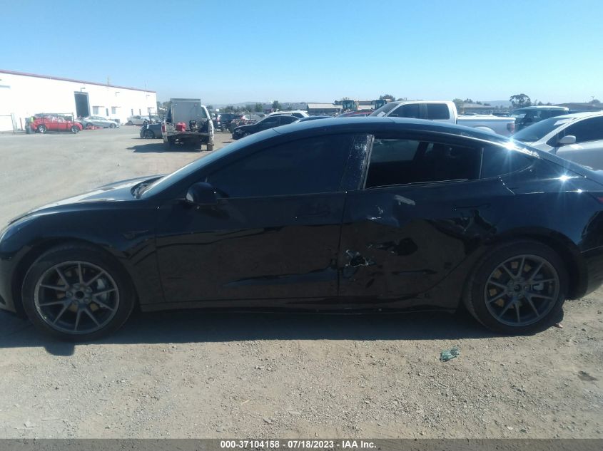 2022 TESLA MODEL 3 - 5YJ3E1EA8NF148119