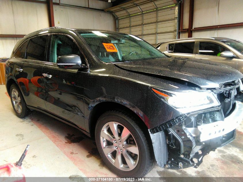 2015 ACURA MDX ADVANCE/ENTERTAINMENT PKG - 5FRYD4H84FB014534