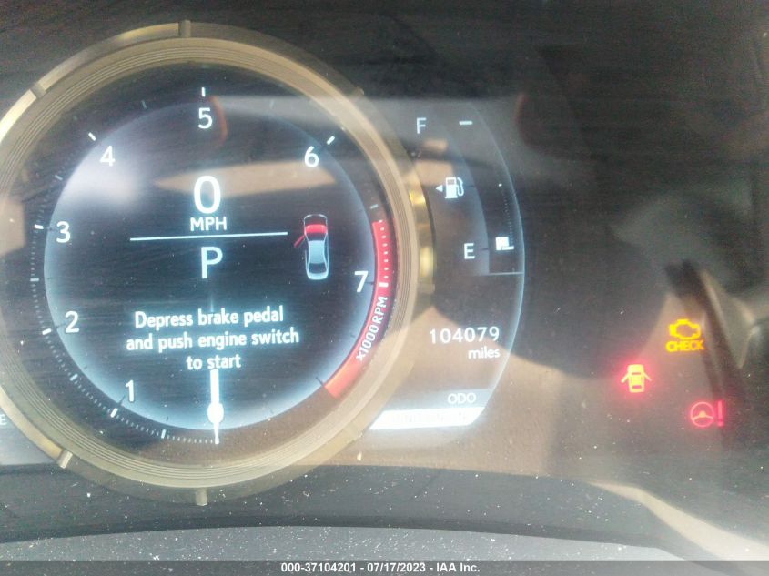 2014 LEXUS IS 250 - JTHCF1D2XE5002733