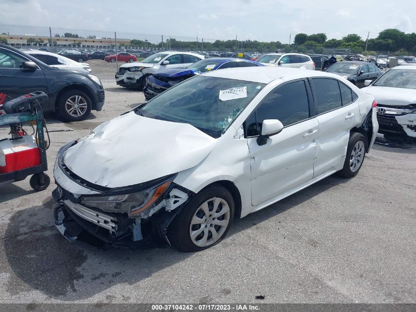 2022 TOYOTA COROLLA LE - JTDEPMAE6N3027535