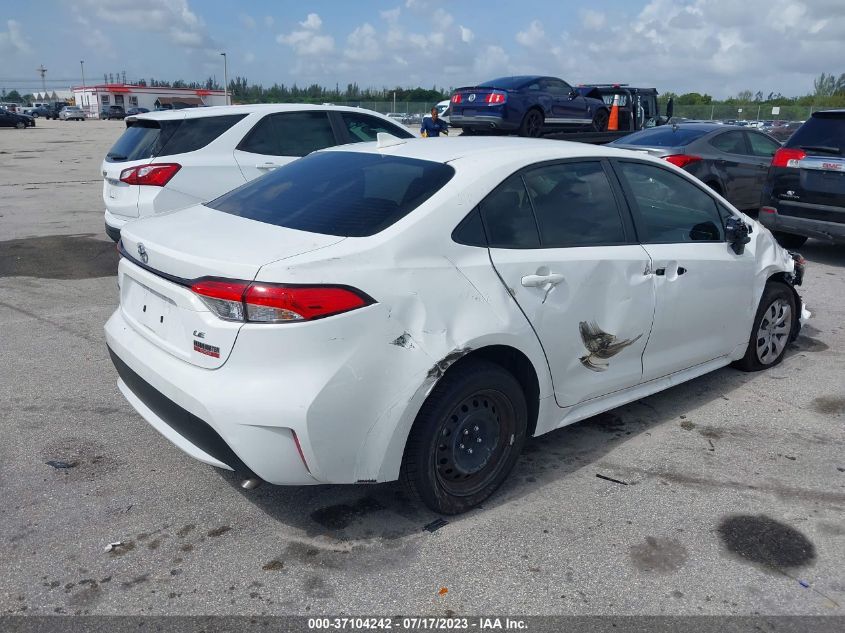 2022 TOYOTA COROLLA LE - JTDEPMAE6N3027535