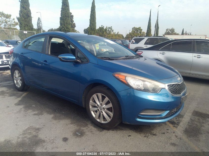 2014 KIA FORTE LX - KNAFX4A69E5211592
