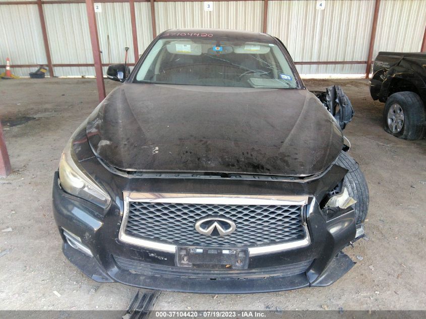 2015 INFINITI Q50 PREMIUM/SPORT - JN1BV7ARXFM411555