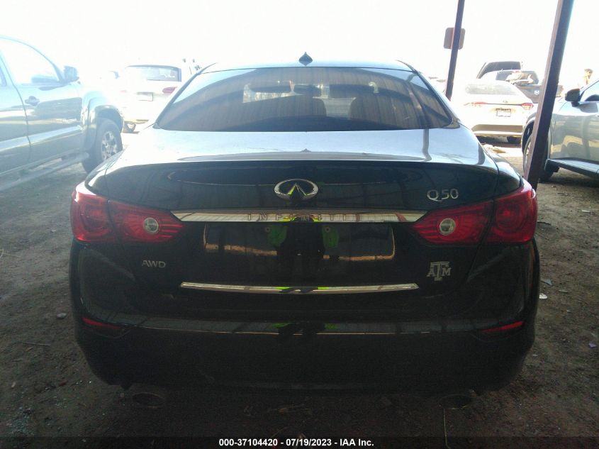2015 INFINITI Q50 PREMIUM/SPORT - JN1BV7ARXFM411555