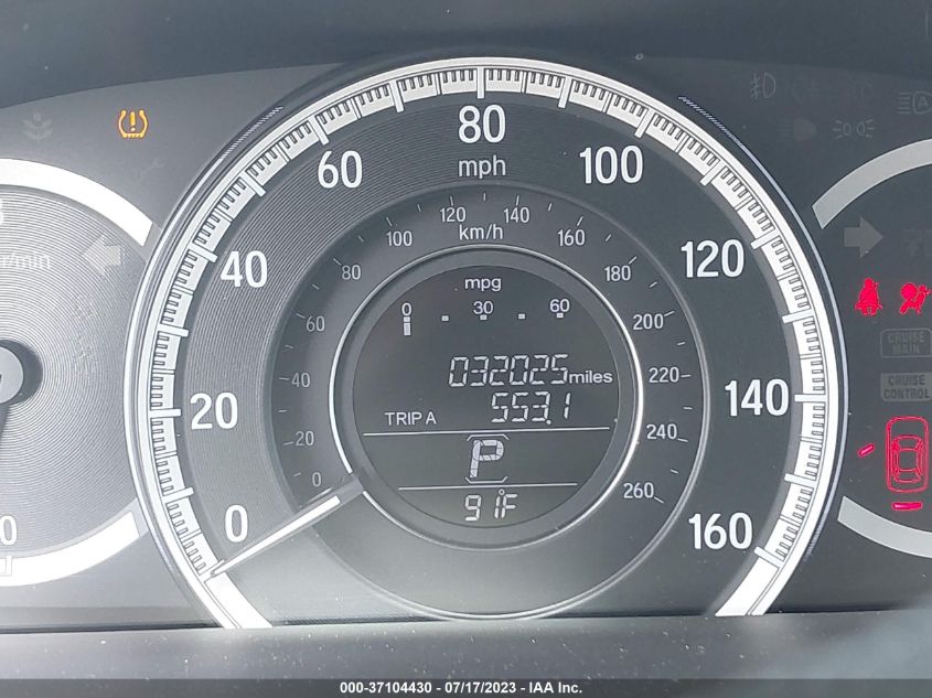 2016 HONDA ACCORD SEDAN LX - 1HGCR2F3XGA047865