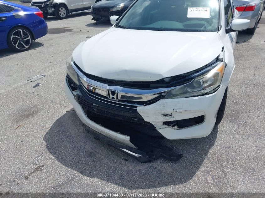 2016 HONDA ACCORD SEDAN LX - 1HGCR2F3XGA047865