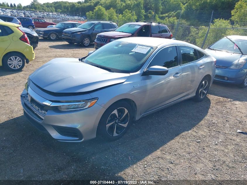 2022 HONDA INSIGHT EX 19XZE4F5XNE002033