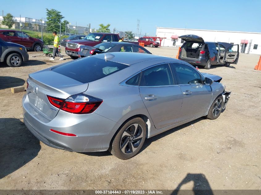2022 HONDA INSIGHT EX 19XZE4F5XNE002033