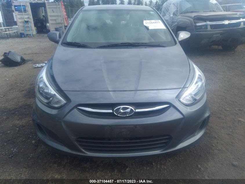 2016 HYUNDAI ACCENT SE - KMHCT4AE0GU004327