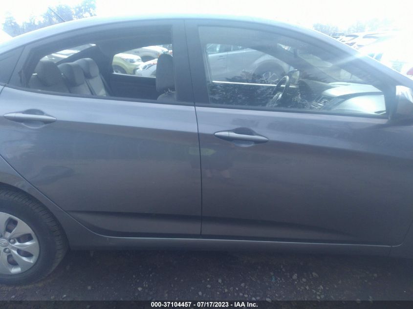 2016 HYUNDAI ACCENT SE - KMHCT4AE0GU004327