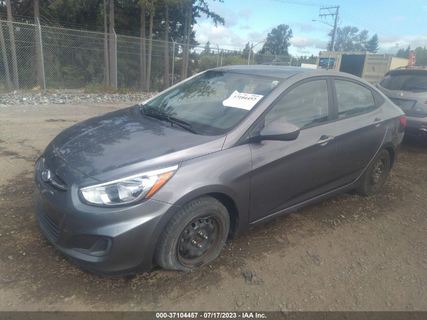2016 HYUNDAI ACCENT SE - KMHCT4AE0GU004327