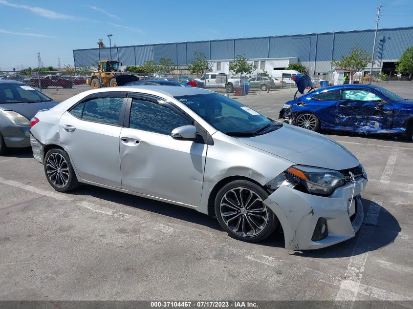 2016 TOYOTA COROLLA L/LE/S/S PLUS/LE PLUS - 5YFBURHE8GP378293