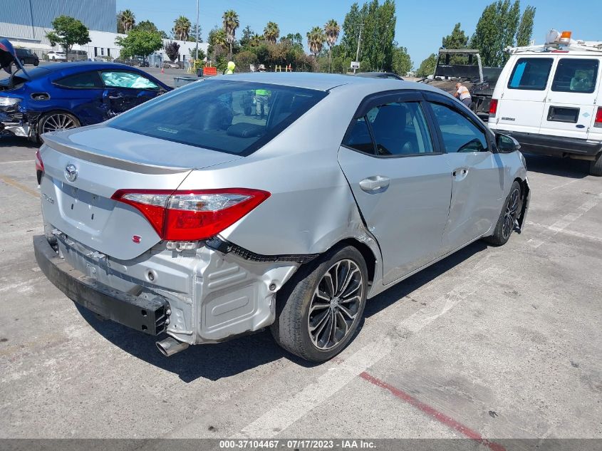 2016 TOYOTA COROLLA L/LE/S/S PLUS/LE PLUS - 5YFBURHE8GP378293