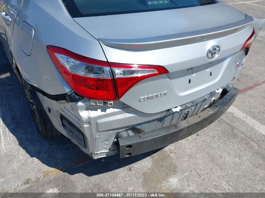 2016 TOYOTA COROLLA L/LE/S/S PLUS/LE PLUS - 5YFBURHE8GP378293