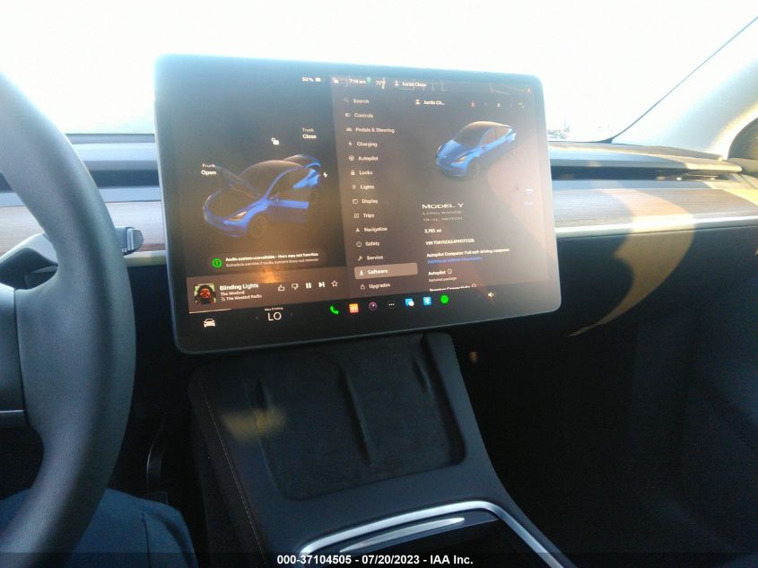 2023 TESLA MODEL Y - 7SAYGDEE4PA073328