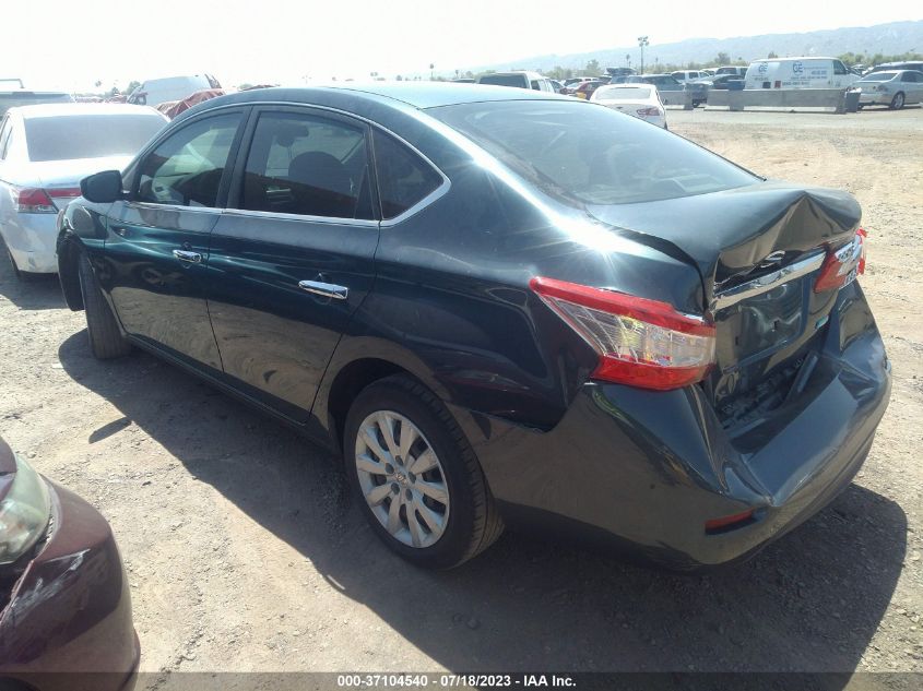 2014 NISSAN SENTRA S - 3N1AB7AP8EY280933