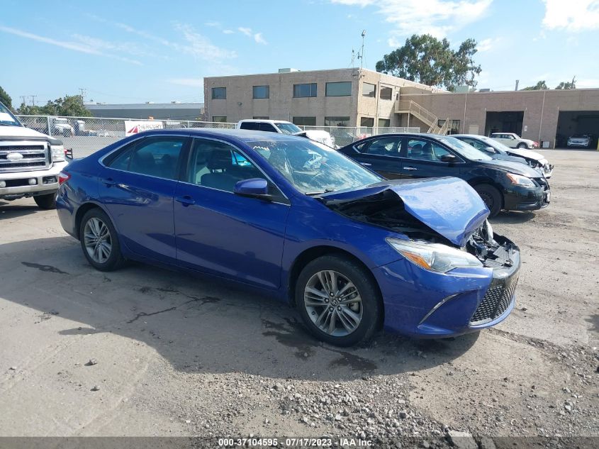 2016 TOYOTA CAMRY XLE/SE/LE/XSE - 4T1BF1FK5GU615163
