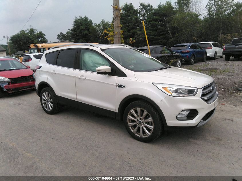 2017 FORD ESCAPE TITANIUM - 1FMCU9J93HUC70195